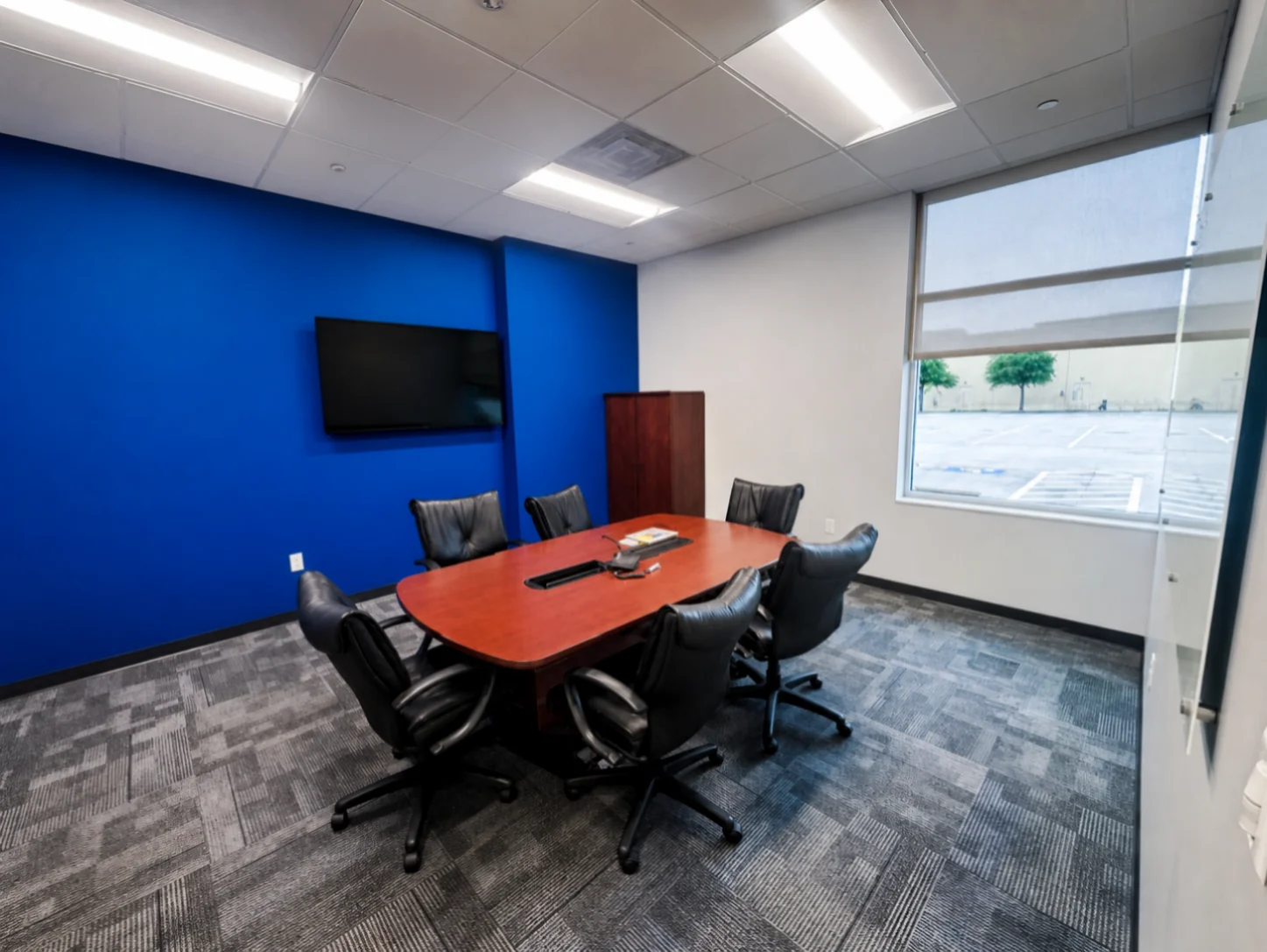 Private conference room for client meetings